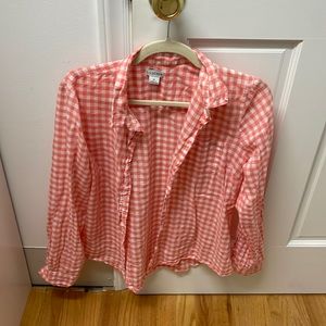 Gingham J by J Crew Button Down